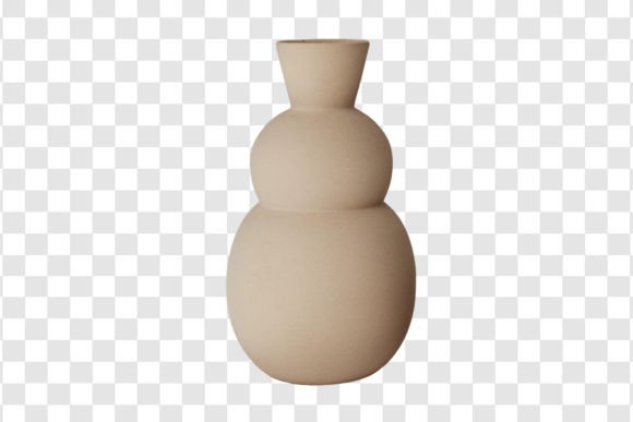 2139 Decorative Ceramic Vase Isolated – A Must-Have for Modern Design Projects