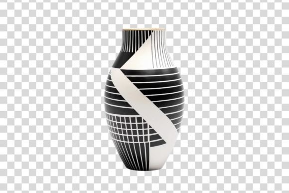 415 Decorative Vase Isolated