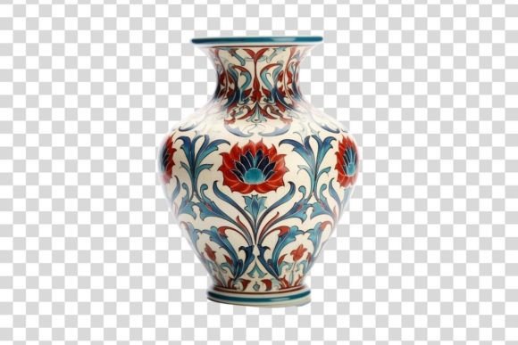 418 Decorative Vase Isolated
