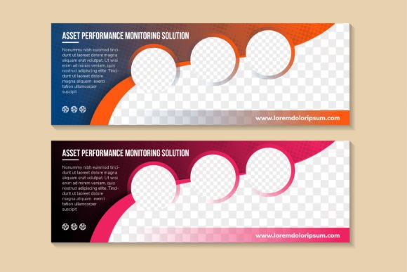 Asset Performance Horizontal Banner for Business and Marketing Success