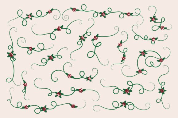 Christmas Lines Separator Text Dividers: A Versatile Design Element
