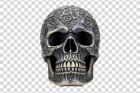 Decorative Skull 5 Isolated