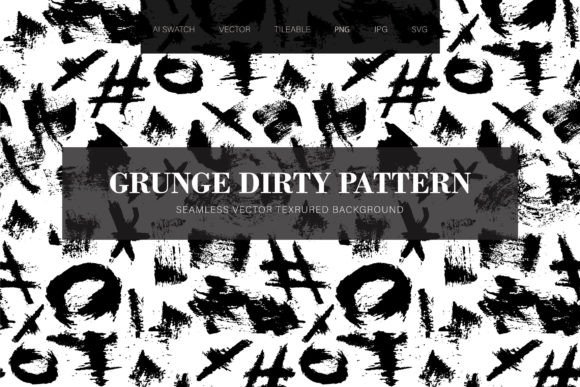Grunge Dirty Seamless Pattern: A Modern Design Trend