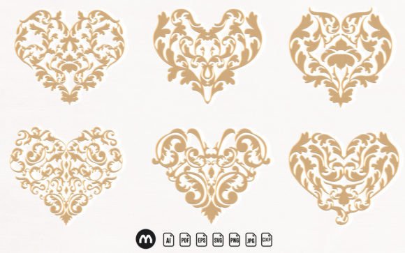 Laser Cut Decorative Love SVG Bundle: A Versatile Digital Resource for Creative Projects