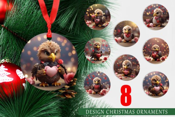 Ornament Eagle Valentine: A Unique Addition to Your Christmas Decor