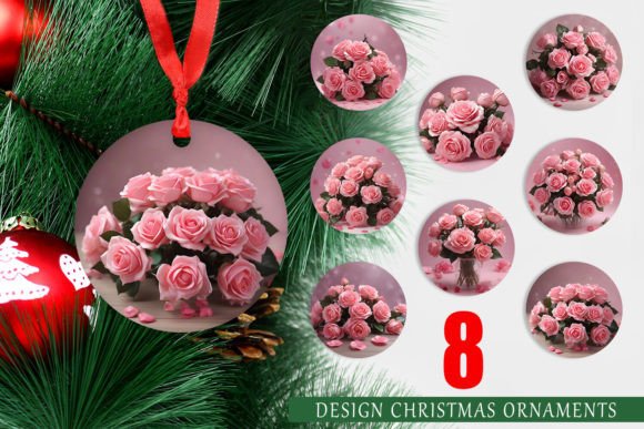 Ornament Rose Flower Bouquet: A Versatile Design for Creative and Practical Use