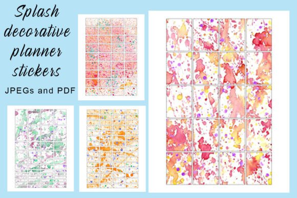 Splash Decorative Planner Stickers: A Simple Way to Elevate Your Planning Game